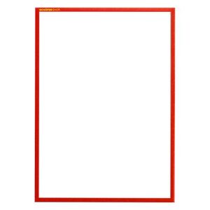 Schäfer Shop Pure Magnetrahmen SSI Standard, A3 Hochformat, rot, 5 Stück
