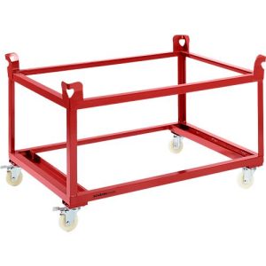 Schäfer Shop Pure Palettenrollrahmen, 1210 x 810 mm, rot