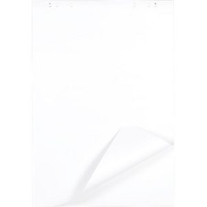 Schäfer Shop Select Flipchart-Blöcke, 100 g/m², 20 Blatt, blanko, 5 Stück