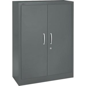 Schäfer Shop Select Flügeltürenschrank MS iCOLOUR, Stahl, 3 Ordnerhöhen, B 950 mm, graphit RAL 7024