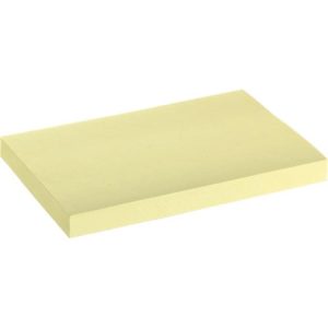 Schäfer Shop Select Haftnotizen, 125 x 75 mm, 1 x 100 Blatt, gelb