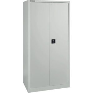 Schäfer Shop Select Materialschrank MS 2509, mit 14 Schubladen, B 950 x T 500 x H 1935 mm, Feinblech, lichtgrau