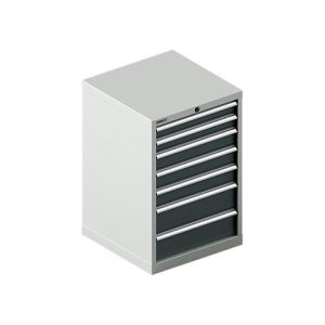 Schäfer Shop Select Schubladenschrank 27-27, 7 Schübe, bis 75 kg, B 564 x T 572 x H 850 mm, anthrazitgrau/lichtgrau Schäfer Shop Select Schubladenschrank 27-27, 7 Schübe, bis 75 kg, B 564 x T 572 x H 850 mm, anthrazitgrau/lichtgrau