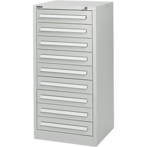 Schäfer Shop Select Schubladenschrank SF 90, 9 Schübe, lichtgrau RAL 7035 lichtgrau RAL 7035
