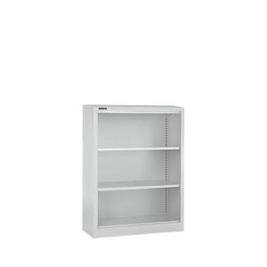 Schäfer Shop Select Stahlregal MS iCONOMY, 3 Ordnerhöhen, B 800 x T 400 x H 1215 mm, lichtgrau RAL 7035