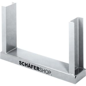 Schäfer Shop Select Stapelgestell, L 1210 x B 160 x H 520 mm, feuerverzinkt, bis 1500 kg