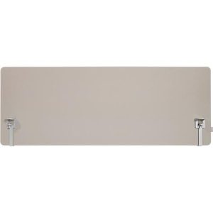 Schäfer Shop Select Tischtrennwand, Materialstärke 30 mm, B 1600 x H 600 mm, 100 % Post-Consumer-Recyclingpolyester, beige