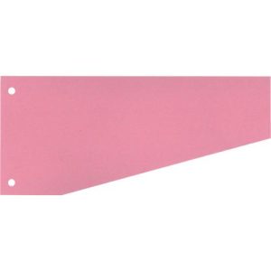 Schäfer Shop Select Trapeztrennstreifen, Karton, 100 Stück, rosa