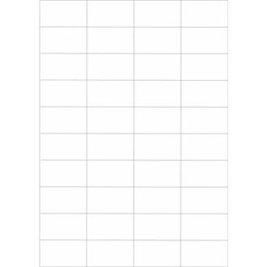 Schäfer Shop Select Universal-Etiketten, 52,5 x 29,7 mm, Permanentkleber, 4000 Stück
