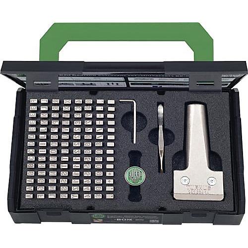 Schlagzahlen-/Schlagbuchs tabensatz 333 115-tlg.m.Typenhalter 3mm