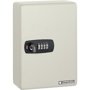 Schlüsselkasten Keybox, 20 Haken, lichtgrau Schlüsselkasten Keybox, 20 Haken, lichtgrau
