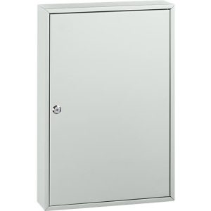 Schlüsselkasten TS100, für 100 Schlüssel, lichtgrau/lichtgrau