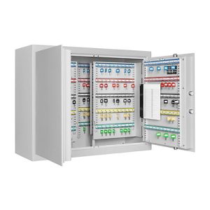 Schlüsseltresor FORMAT ST 600, für 600 Schlüssel, lichtgrau RAL 7035