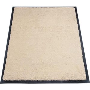 Schmutzfangmatte miltex Eazycare Style, eckig, antistatisch, UV-beständig, waschbar, High-Twist-Nylon & Niltrilgummi, 600 x 850 mm, hellelfenbein Schmutzfangmatte miltex Eazycare Style, eckig, antistatisch, UV-beständig, waschbar, High-Twist-Nylon & Niltrilgummi, 600 x 850 mm, hellelfenbein
