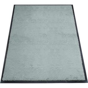 Schmutzfangmatte miltex Eazycare Style, eckig, antistatisch, UV-beständig, waschbar, High-Twist-Nylon & Niltrilgummi, 800 x 1200 mm, azurblau