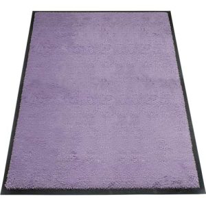 Schmutzfangmatte miltex Eazycare Style, eckig, antistatisch, UV-beständig, waschbar, High-Twist-Nylon & Niltrilgummi, 800 x 1200 mm, blaulila