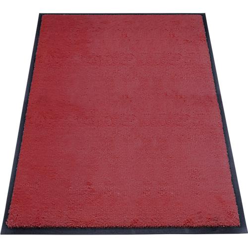 Schmutzfangmatte miltex Eazycare Style, eckig, antistatisch, UV-beständig, waschbar, High-Twist-Nylon & Niltrilgummi, 800 x 1200 mm, braunrot