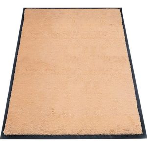 Schmutzfangmatte miltex Eazycare Style, eckig, antistatisch, UV-beständig, waschbar, High-Twist-Nylon & Niltrilgummi, 800 x 1200 mm, pastellgelb