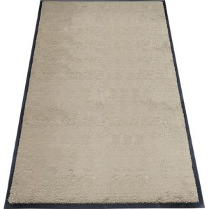 Schmutzfangmatte miltex Eazycare Style, eckig, antistatisch, UV-beständig, waschbar, High-Twist-Nylon & Niltrilgummi, 850 x 1500 mm, graubeige Schmutzfangmatte miltex Eazycare Style, eckig, antistatisch, UV-beständig, waschbar, High-Twist-Nylon & Niltrilgummi, 850 x 1500 mm, graubeige