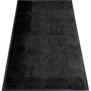 Schmutzfangmatte miltex Eazycare Style, eckig, antistatisch, UV-beständig, waschbar, High-Twist-Nylon & Niltrilgummi, 850 x 1500 mm, tiefschwarz