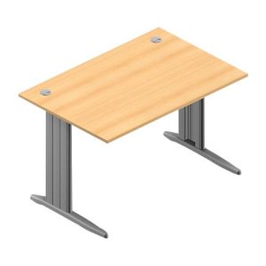 Schreibtisch ARLON-OFFICE, B 1200 x T 800 x H 730 mm, Buche-Dekor