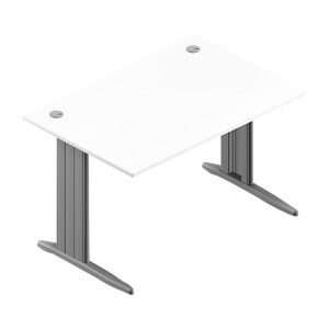 Schreibtisch ARLON-OFFICE, B 1200 x T 800 x H 730 mm, weiß