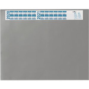 Schreibunterlage mit Kalender, grau