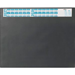 Schreibunterlage mit Kalender, schwarz