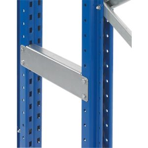 Schulte Lagertechnik Distanzstück für Paletten-Doppelregale, Distanzabstand 200 mm, verzinkt