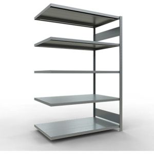SCHULTE Lagertechnik Fachbodenregal – Stecksystem MULTIplus 250 Anbauregal – 2000x1300x800 mm, Typ 250 kg SCHULTE Lagertechnik Fachbodenregal – Stecksystem MULTIplus 250 Anbauregal – 2000x1300x800 mm, Typ 250 kg