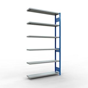 SCHULTE Lagertechnik Fachbodenregal – Stecksystem MULTIplus 250 Anbauregal – 2500x1300x300 mm, Typ 250 kg SCHULTE Lagertechnik Fachbodenregal – Stecksystem MULTIplus 250 Anbauregal – 2500x1300x300 mm, Typ 250 kg
