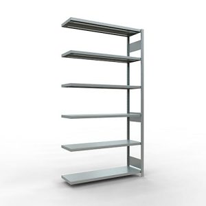 SCHULTE Lagertechnik Fachbodenregal – Stecksystem MULTIplus 250 Anbauregal – 2500x1300x400 mm, Typ 250 kg SCHULTE Lagertechnik Fachbodenregal – Stecksystem MULTIplus 250 Anbauregal – 2500x1300x400 mm, Typ 250 kg