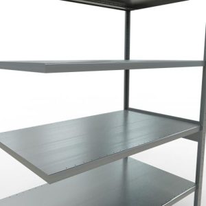 SCHULTE Lagertechnik Fachbodenregal – Stecksystem MULTIplus 250 Anbauregal – 2500x1300x800 mm, Typ 250 kg SCHULTE Lagertechnik Fachbodenregal – Stecksystem MULTIplus 250 Anbauregal – 2500x1300x800 mm, Typ 250 kg