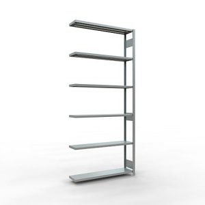 SCHULTE Lagertechnik Fachbodenregal – Stecksystem MULTIplus 250 Anbauregal – 3000x1300x300 mm, Typ 250 kg SCHULTE Lagertechnik Fachbodenregal – Stecksystem MULTIplus 250 Anbauregal – 3000x1300x300 mm, Typ 250 kg