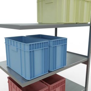 SCHULTE Lagertechnik Fachbodenregal – Stecksystem MULTIplus 250 Anbauregal – 3000x1300x800 mm, Typ 250 kg SCHULTE Lagertechnik Fachbodenregal – Stecksystem MULTIplus 250 Anbauregal – 3000x1300x800 mm, Typ 250 kg