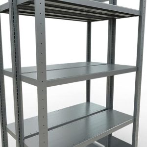 SCHULTE Lagertechnik – Stecks.Doppelgrundr. Typ 250 kg – 2000x1000x2x300 mm, 10 Böden