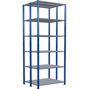 SCHULTE Lagertechnik – Stecks.Doppelgrundregal Typ 150 – 2500x1000x2x400 mm 2×6 Böden SCHULTE Lagertechnik – Stecks.Doppelgrundregal Typ 150 – 2500x1000x2x400 mm 2×6 Böden