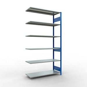 SCHULTE Lagertechnik – Stecksystem Anbauregal – 2500x1300x500 mm, Typ 150 kg SCHULTE Lagertechnik – Stecksystem Anbauregal – 2500x1300x500 mm, Typ 150 kg