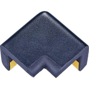 Schutzecke für Knuffi Eckschutzprofil Typ H, L 42 x B 22 mm, selbstklebend, PU-Schaum, 2-schenkelig, schwarz