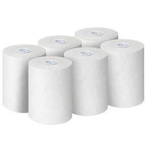 Scott® Rollenpapiertücher Control 6626, extrastark, 1-lagig, 6 Rollen á 300 m, weiß