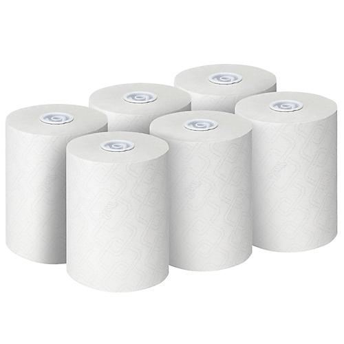 Scott® Rollenpapiertücher Control 6626, extrastark, 1-lagig, 6 Rollen á 300 m, weiß