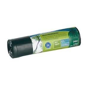Secolan® Schwerlast-Abfallsäcke, COEX, 240 l, dunkelgrün, 5 Stück Secolan® Schwerlast-Abfallsäcke, COEX, 240 l, dunkelgrün, 5 Stück