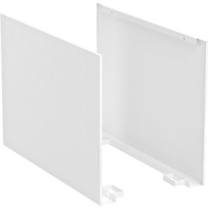Seitliche Schutzbleche für Treston QuatreX 900 mm, ESD-leitfähig, B 62 x T 898 x H 504 mm, lichtgrau RAL 7035, 2 Stück