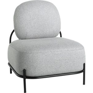 Sessel ADMIRAAL, Retro-Look, B 665 x T 710 x H 770 mm, grau