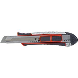 Sicherheitscutter MAULtool, 18 mm, autom. Klingenrückzug, Rasterautomatik, 20 mm stufenl. Klingenauszug