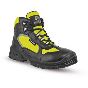 Sicherheitsschuh AIMONT, DIN EN ISO 20345-S3 Gr. 40, schwarz/warngelb