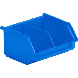 Sichtlagerkasten SSI Schäfer LF 110M, Polypropylen, L 92 x B 100 x H 50 mm, 0,26 l, blau