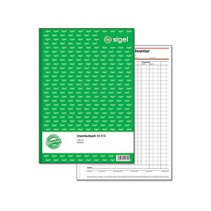 sigel® Inventurbuch IN415, DIN A4 hoch, 50 Blatt