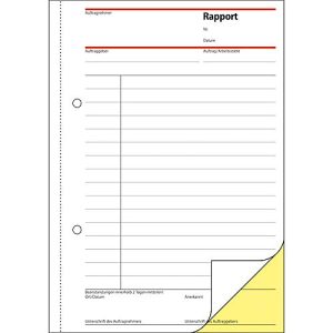 sigel® Rapport SD025, DIN A5 hoch, 2 x 40 Blatt, selbstdurchschreibend