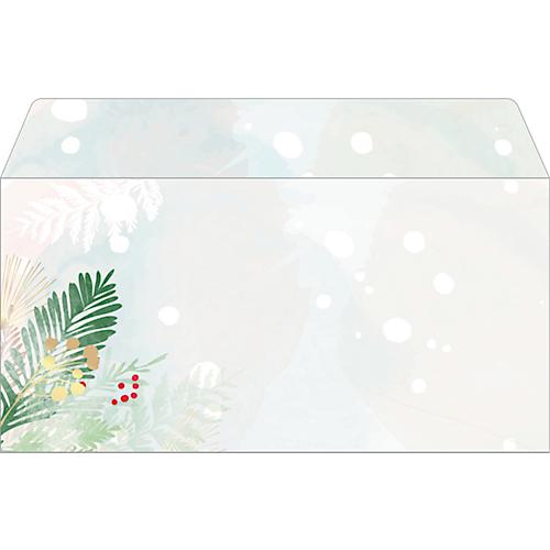 Sigel Umschläge 'Christmas Forest Watercolor', DIN Lang, 90 g/m², 50 Stück